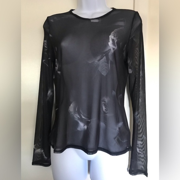 RM Rebecca Minkoff ,size L, long sleeves screen like fabric , nice details - Picture 2 of 16